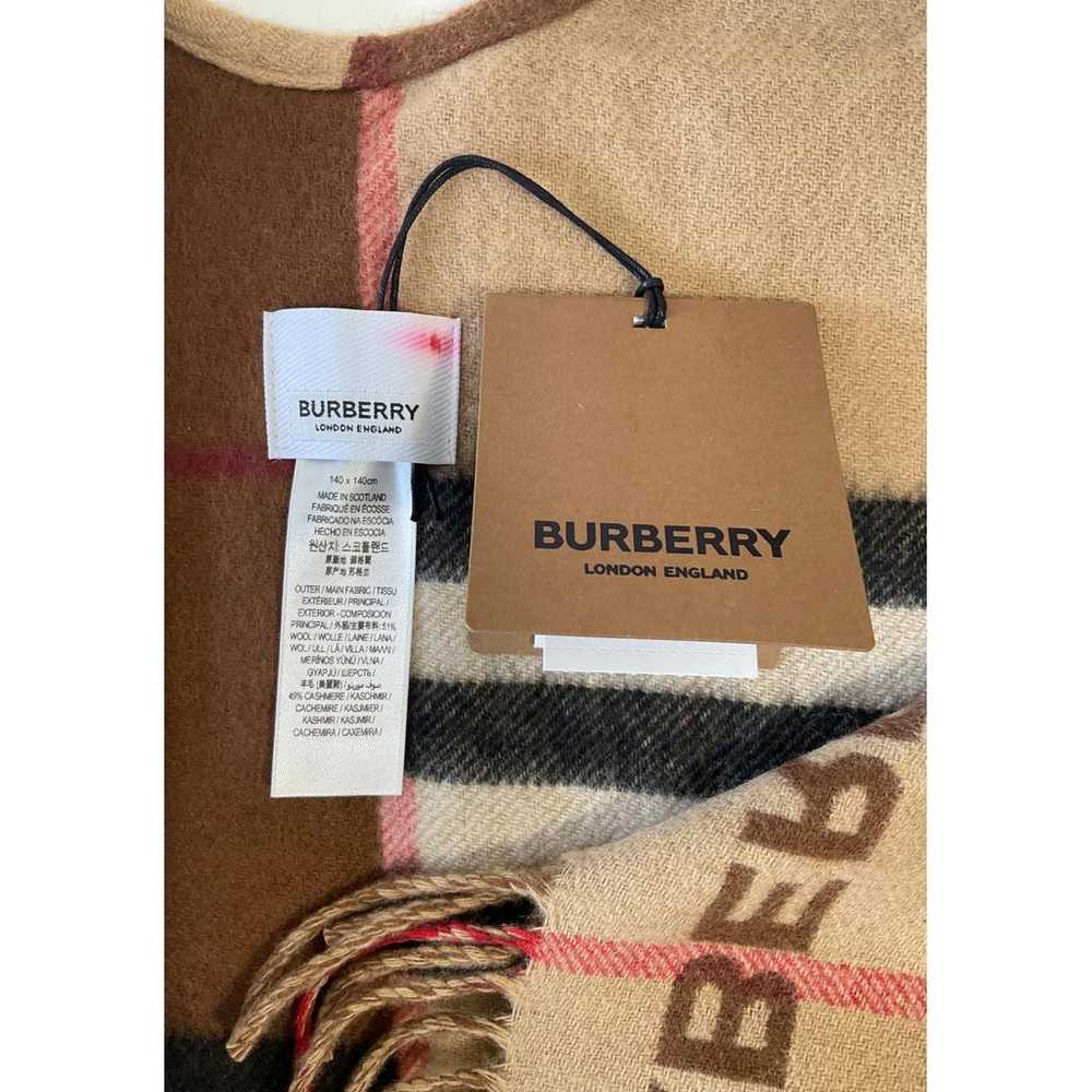 Burberry Cashmere poncho - image 3