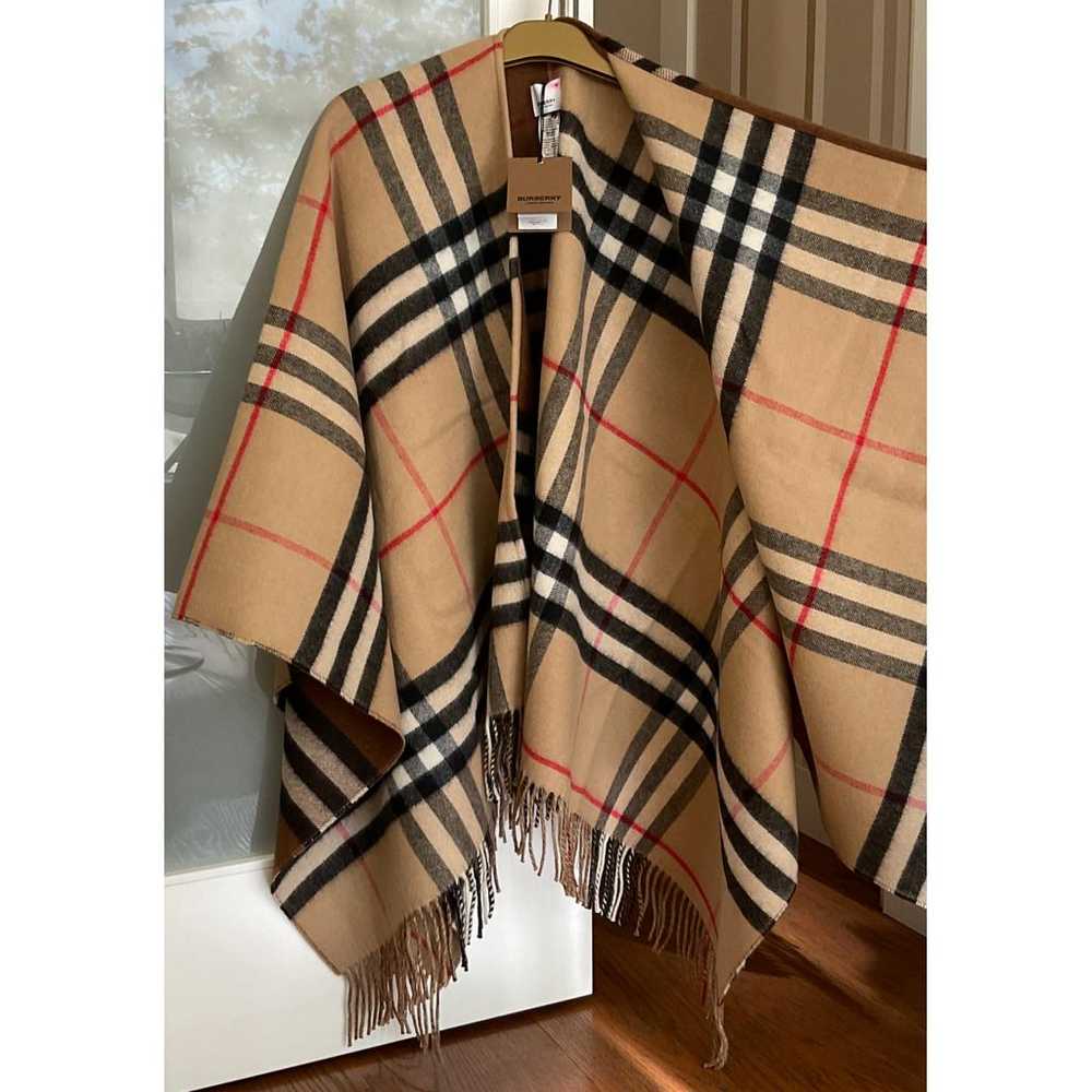 Burberry Cashmere poncho - image 4