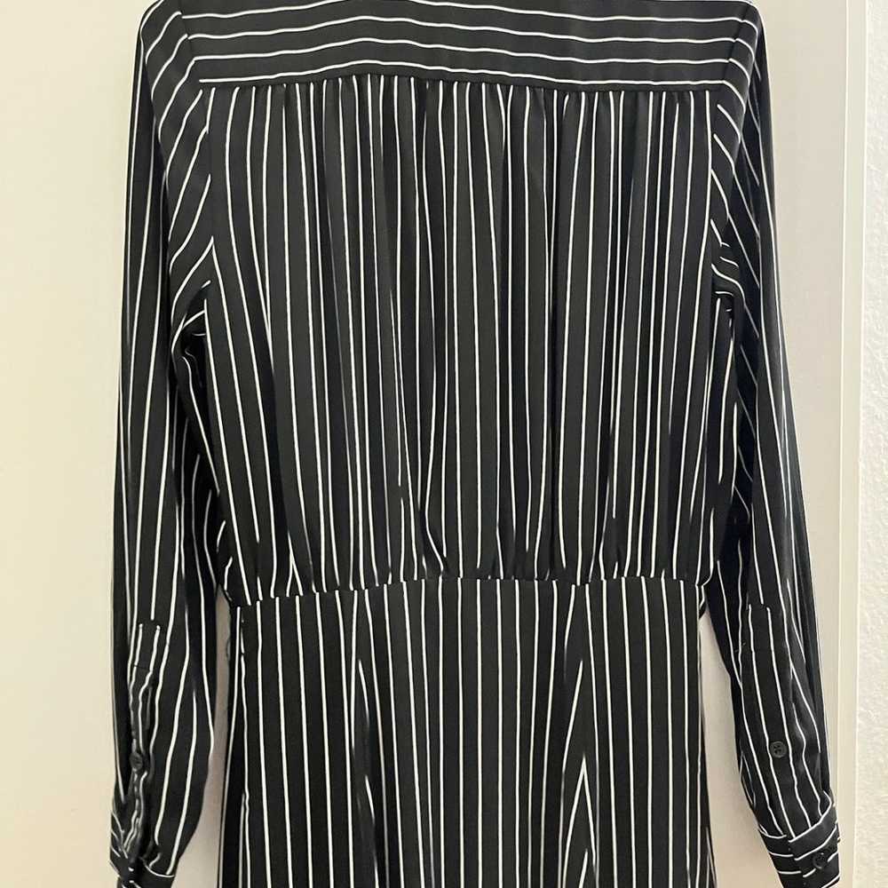 Who what wear striped long sleeve modest dress - image 4