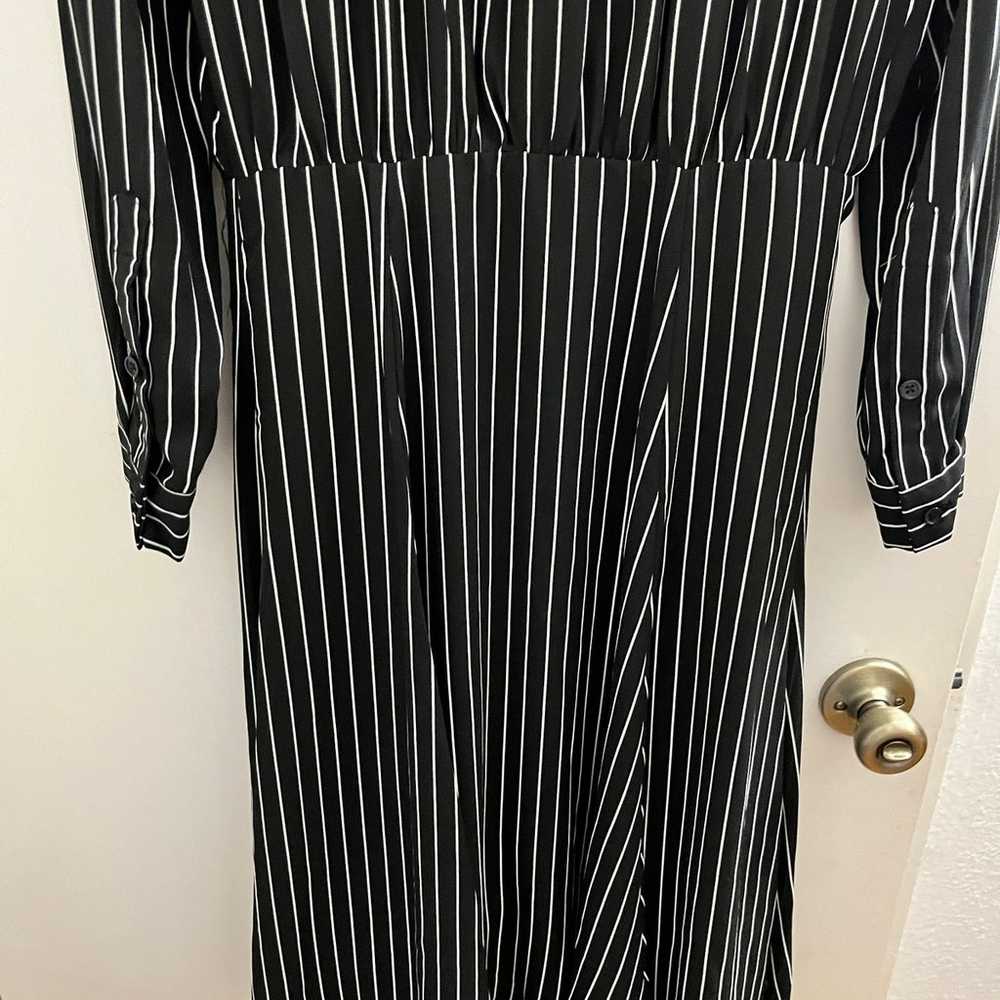 Who what wear striped long sleeve modest dress - image 5