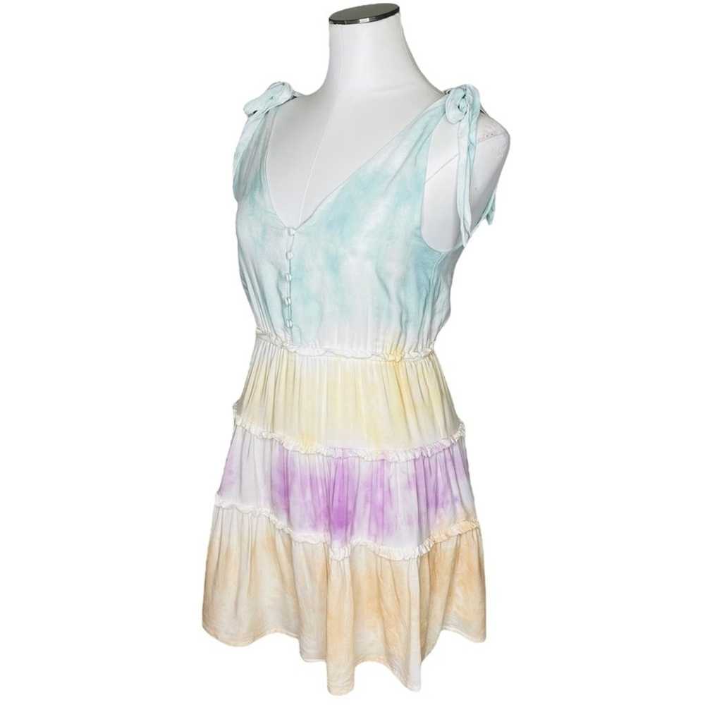 Storia Tie Dye Tiered Romper - image 5