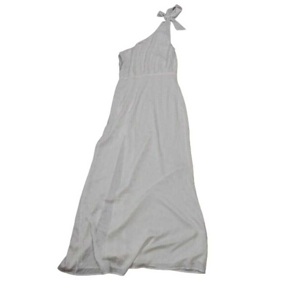 Privacy Please One Shoulder Maxi Dress White Size… - image 3