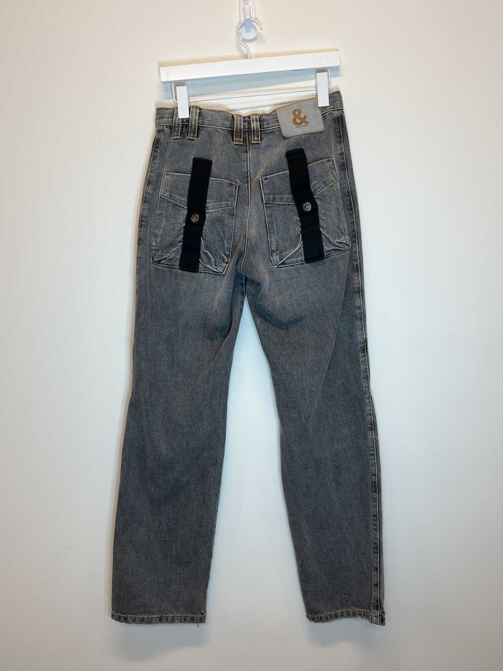 Dolce & Gabbana Washed Denim Cargos - image 2