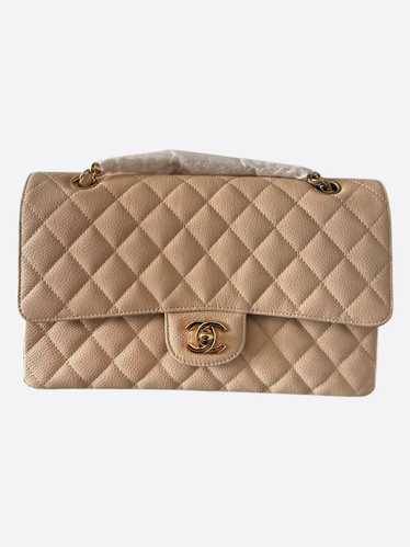 Chanel Chanel Beige Caviar Medium Flap Bag