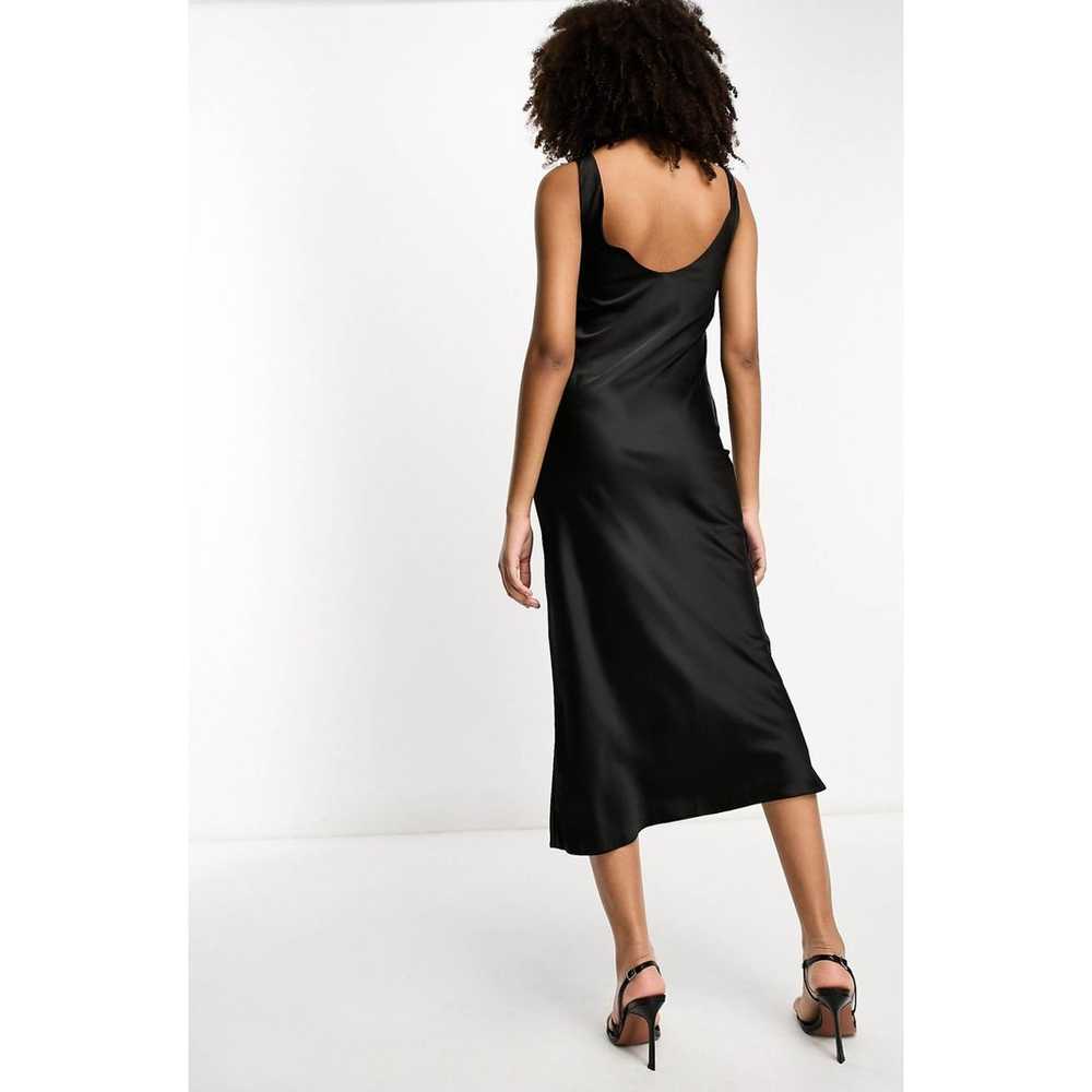 Asos Satin Scoop Neck Sleeveless Slip Midi Dress … - image 4