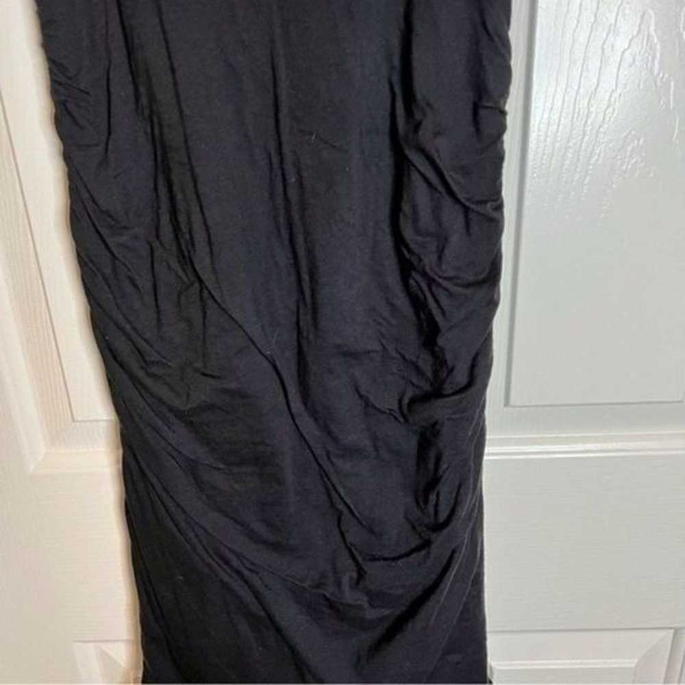 Velvet Little Black Dress, Size M. Very Flatterin… - image 4