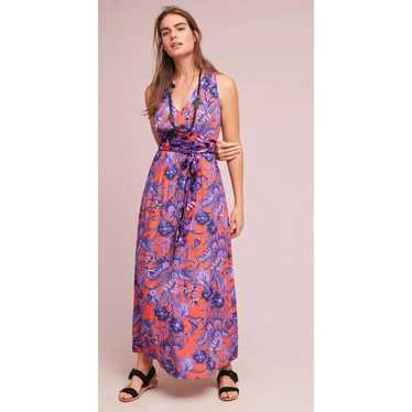 Anthropologie Maeve Macie Maxi Dress Size 8 Petite - image 1