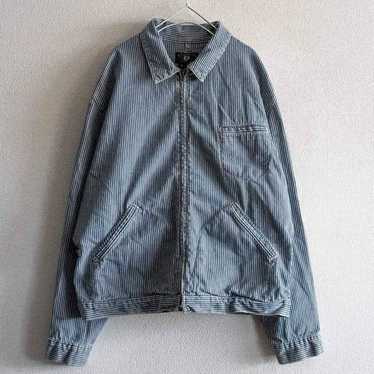 Ralph Lauren ストライプジャケットL ヒッコリー RRL RRL ダブル