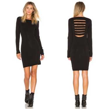 Skull Cashmere Black Karah Cutout Back Dress - image 1