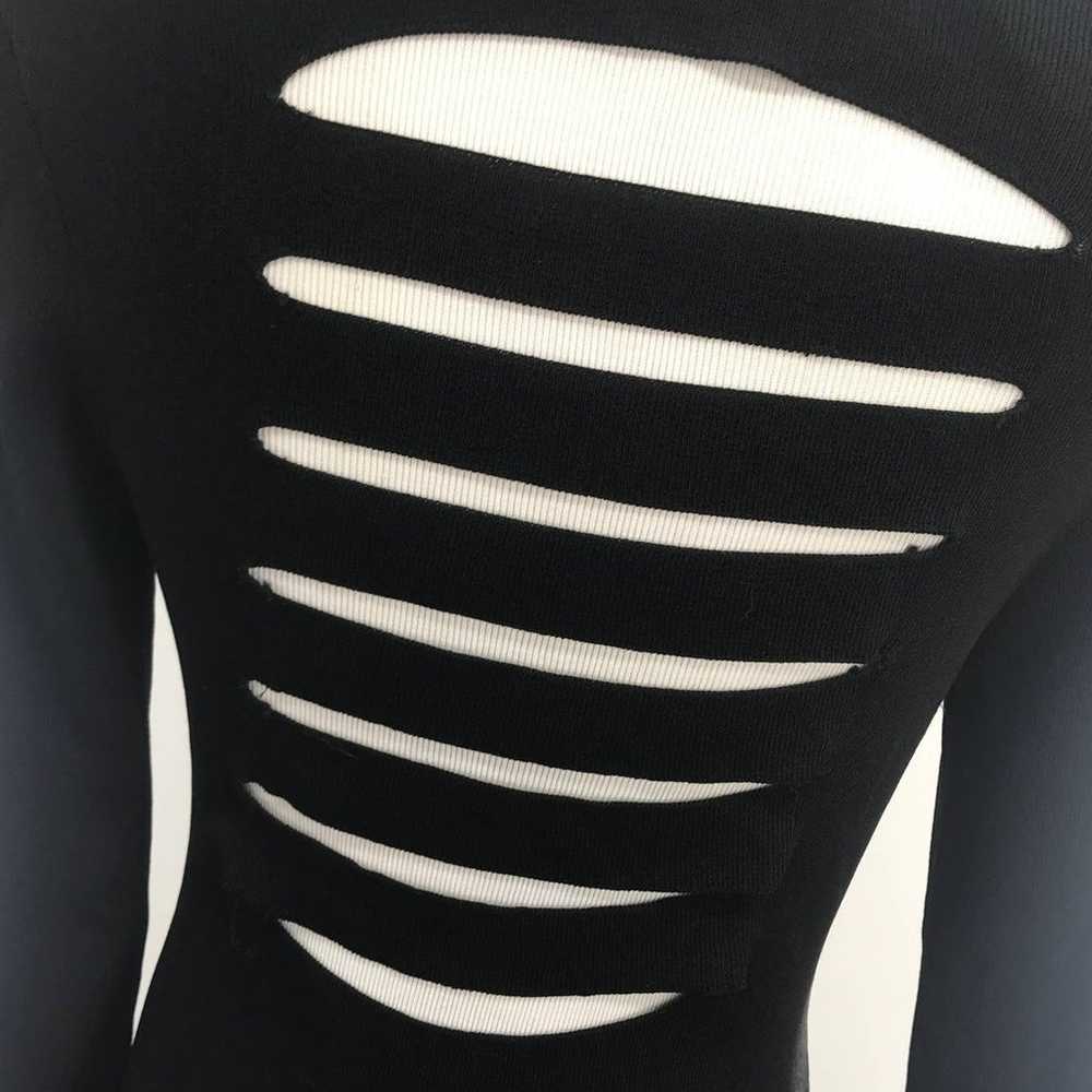 Skull Cashmere Black Karah Cutout Back Dress - image 8