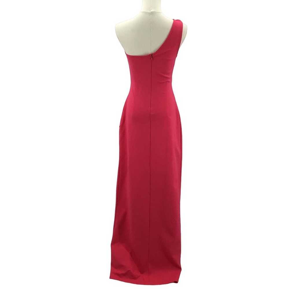 LULU'S sz L Good Times Only Hot Pink One-Shoulder… - image 3