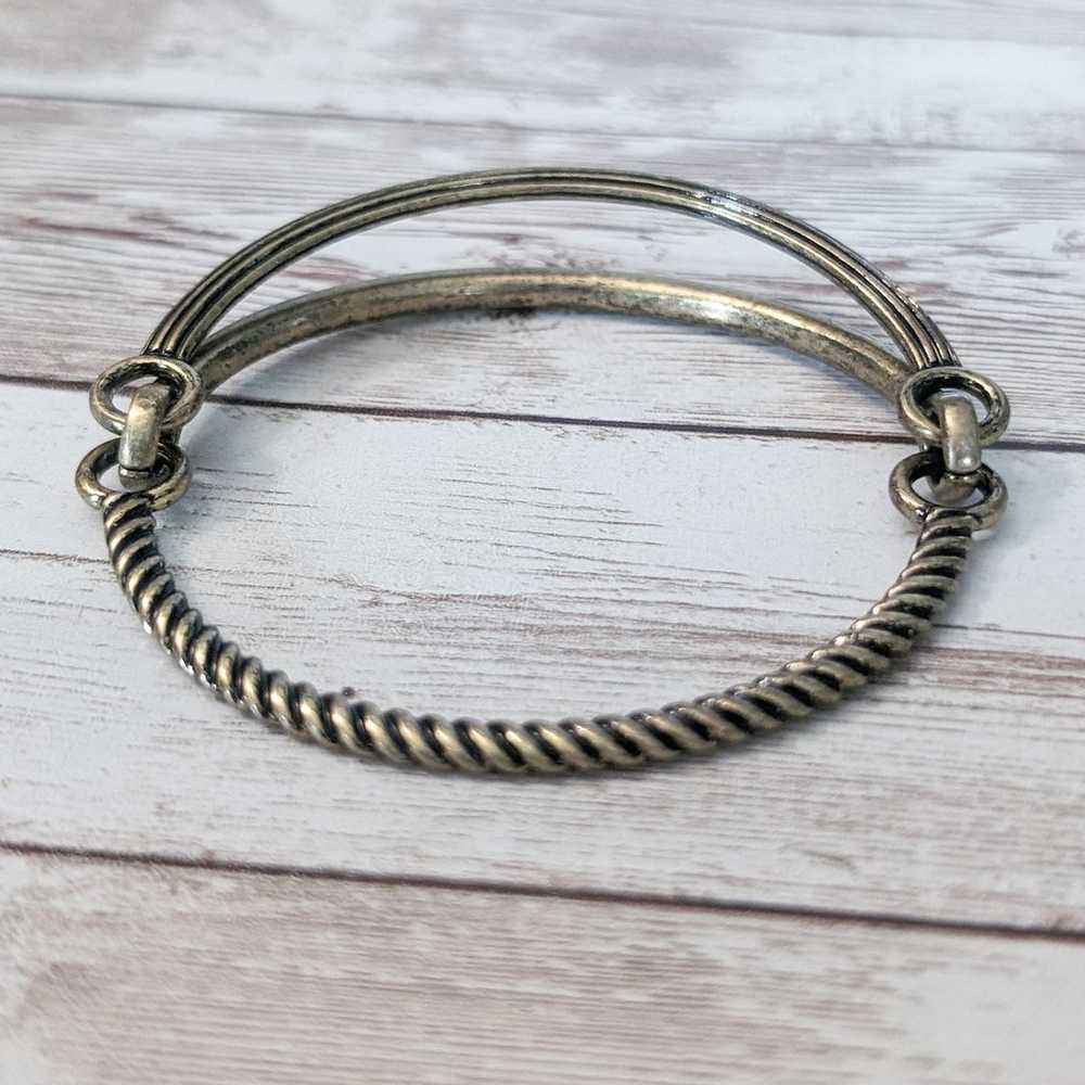 Vintage Bracelet / Bangle Unusual Bangle - One Do… - image 6