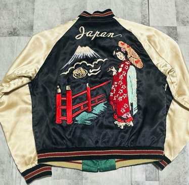 Tedman Sukajan Jacket Men's Reversible Embroidered Souvenir
