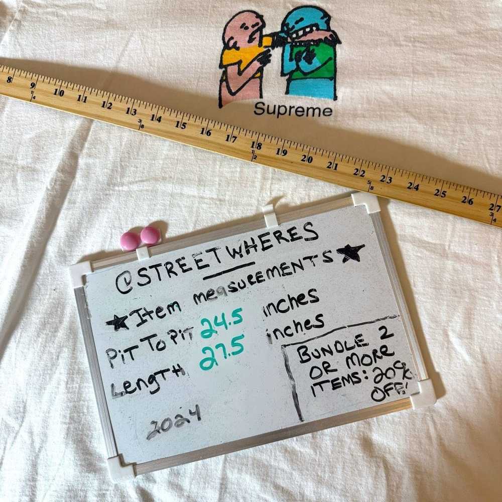 Supreme Supreme FW19 White Bite T-shirt Men’s XL … - image 7