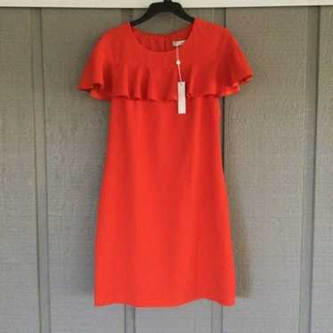 Trina Turk Charleston Ruffle Dress Size 8 - image 1