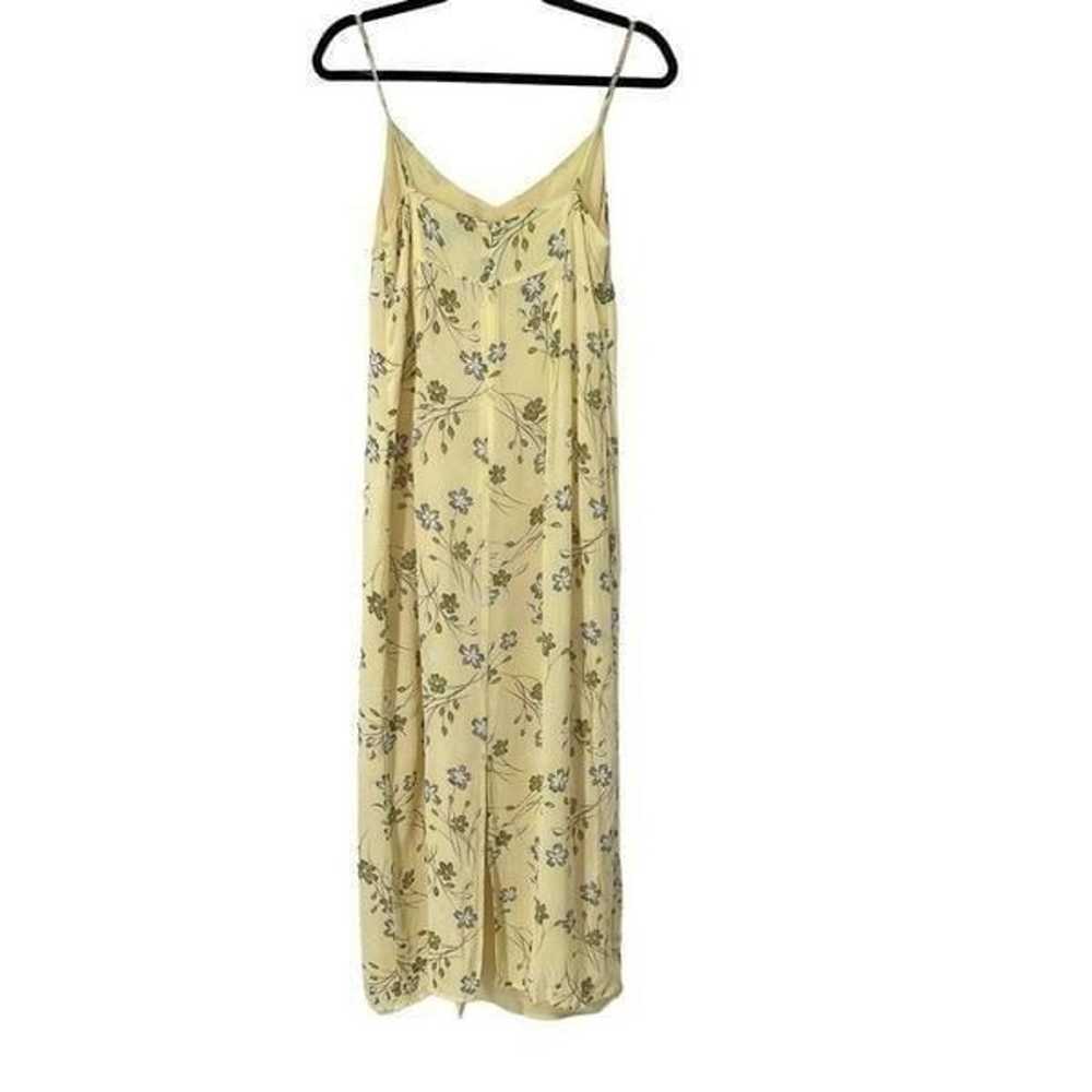 90’s American Eagle Yellow Ditzy Floral Spaghetti… - image 2