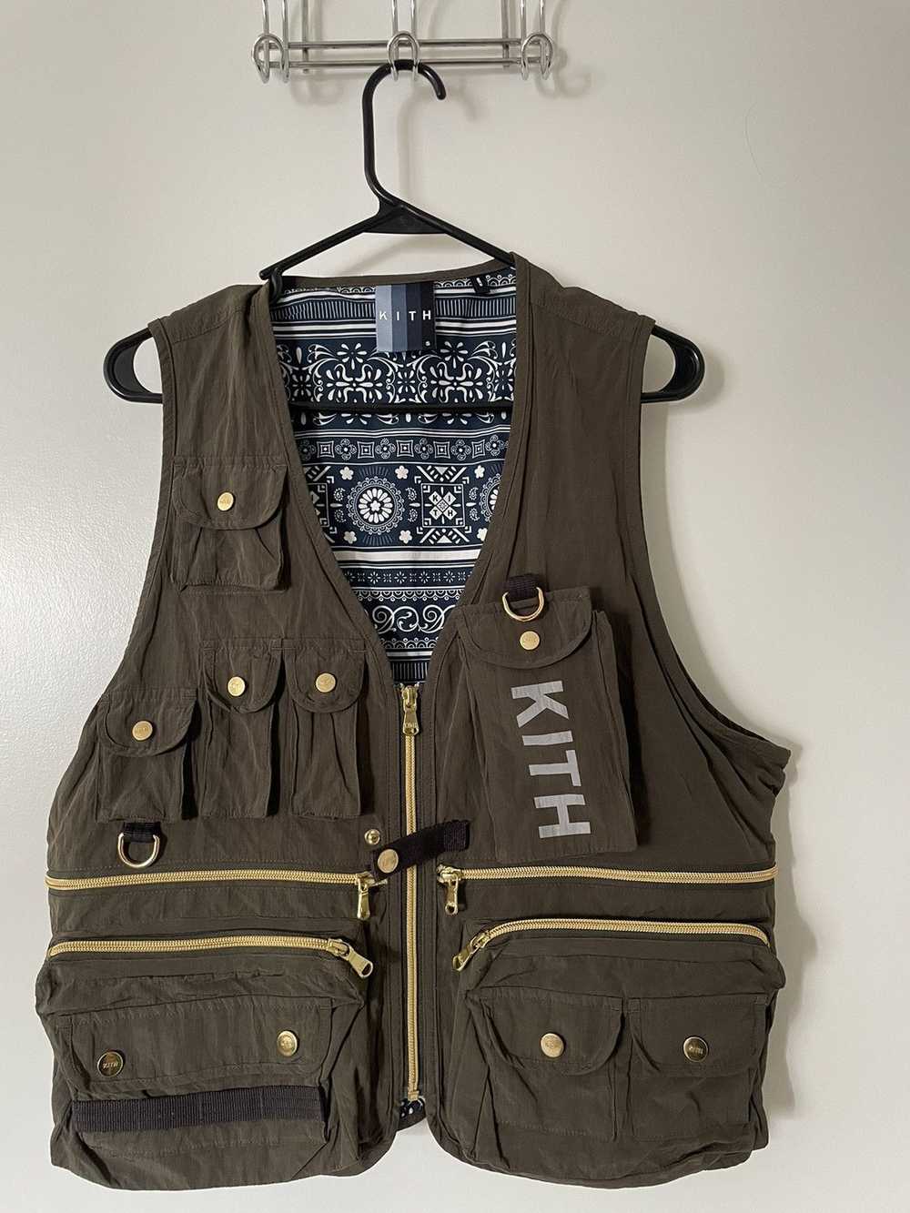 Kith Kith tactical vest small SS19 black olive - image 1