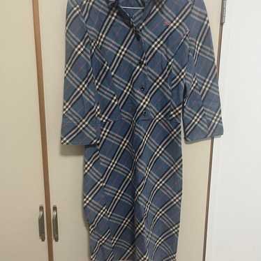 【Excellent Condition】Burberry Blue Label Shirt Dr… - image 1