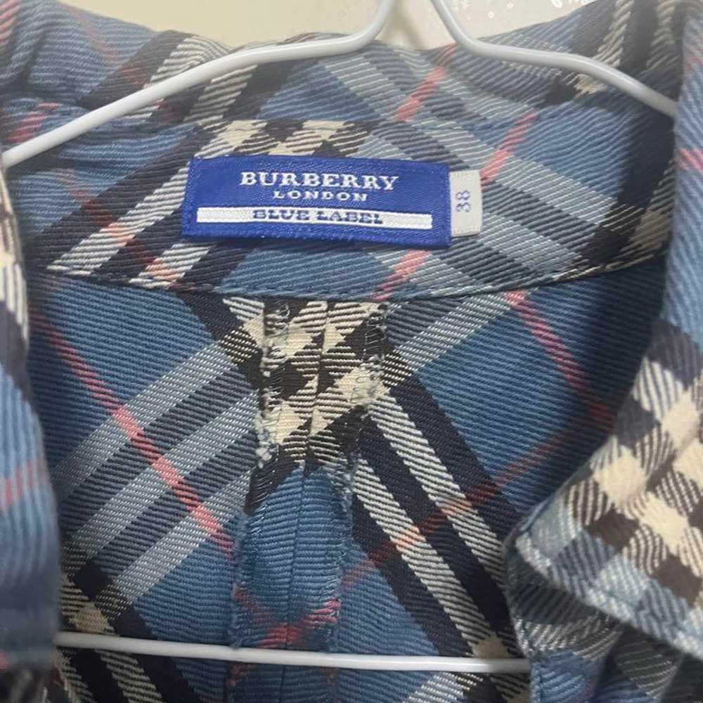 【Excellent Condition】Burberry Blue Label Shirt Dr… - image 3