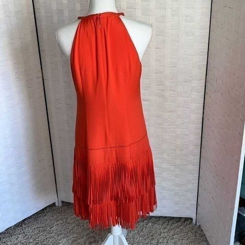 Amazing Vince Camuto Women's Orange Tiered Fringe… - image 4