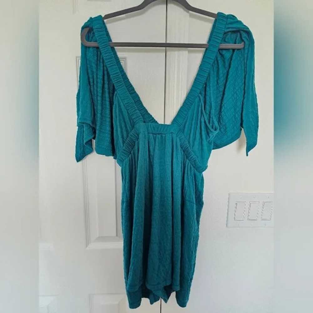 NWOT FP La La Romper-Teal- Large - image 5