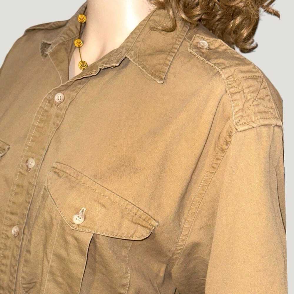 Vintage Ralph Lauren Khaki Safari Style Epaulette… - image 4