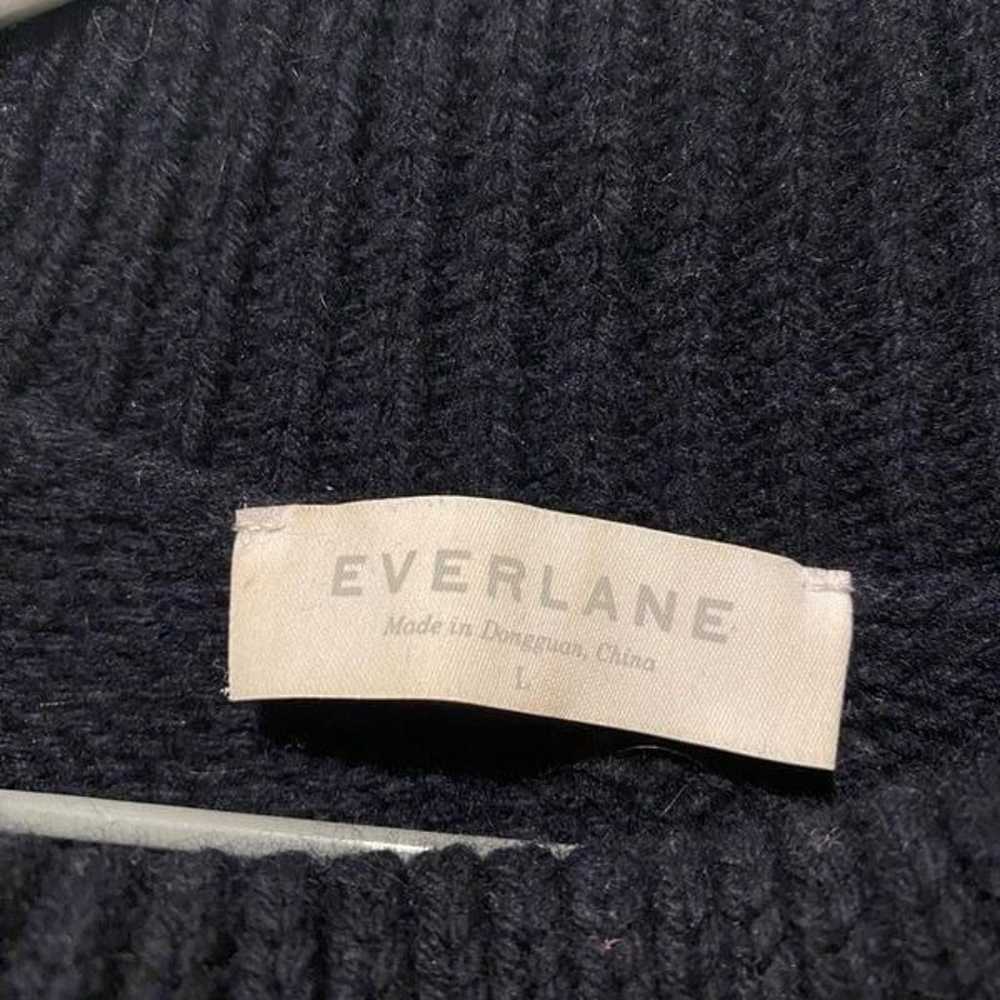 Everlane Cashmere Wool Turtleneck Sweater Dress i… - image 5