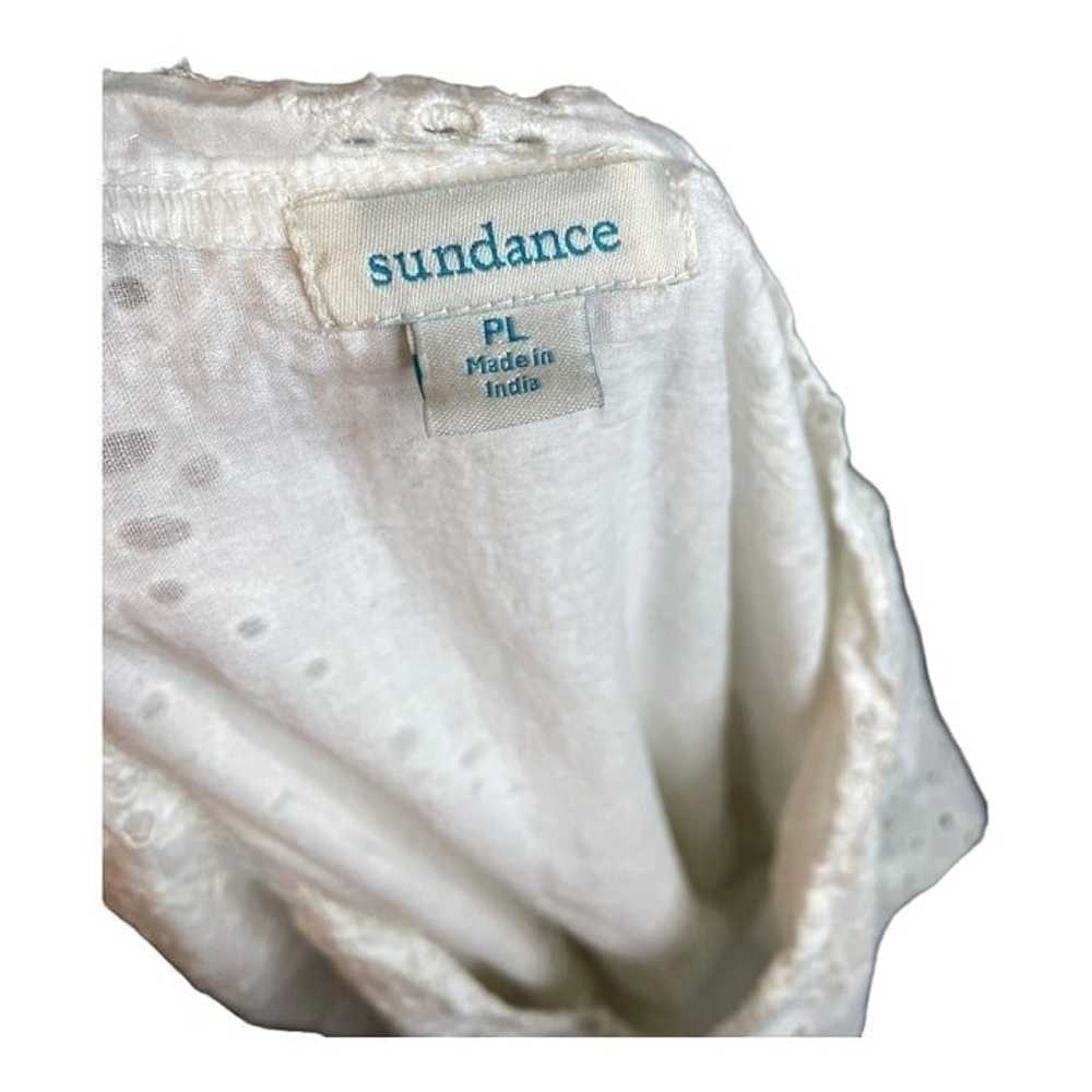 Sundance petite large Jasmine Tiered eyelet dress… - image 3