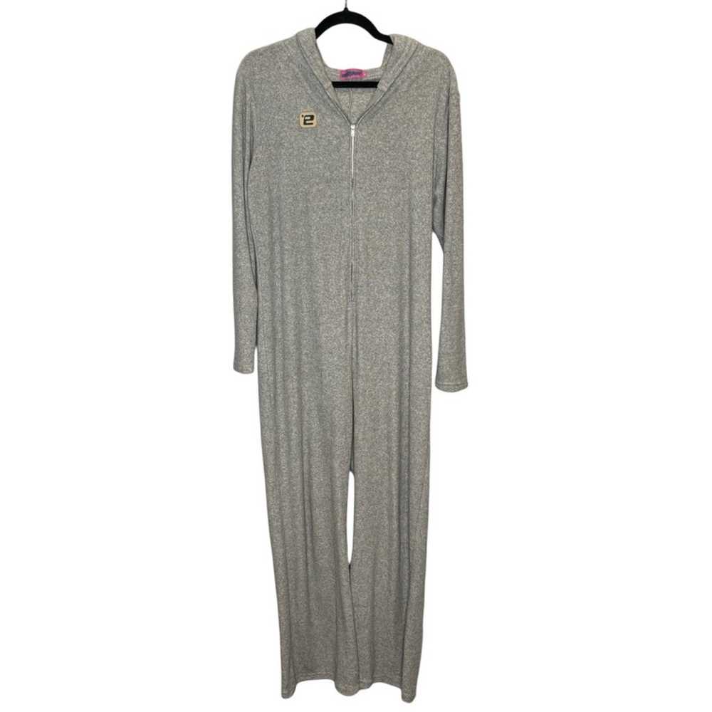 Edikted Hooded Terry Lounge Jumpsuit - image 2