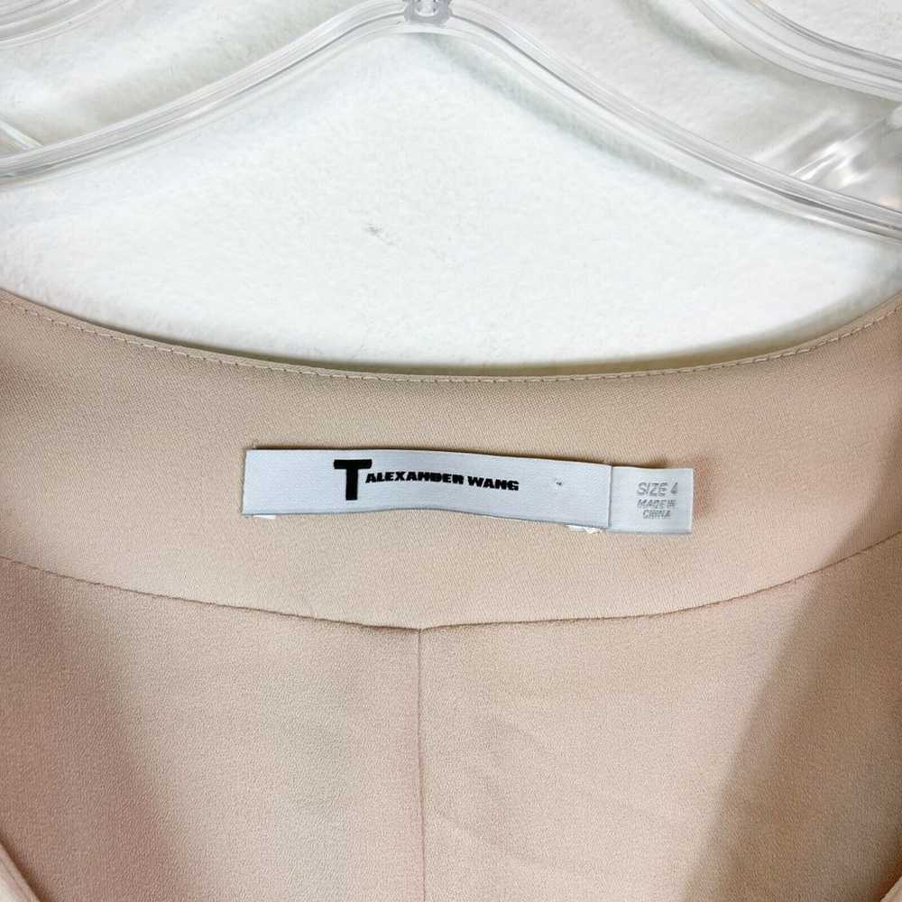 T By Alexander Wang NWOT Women's Drape Suiting V-… - image 4