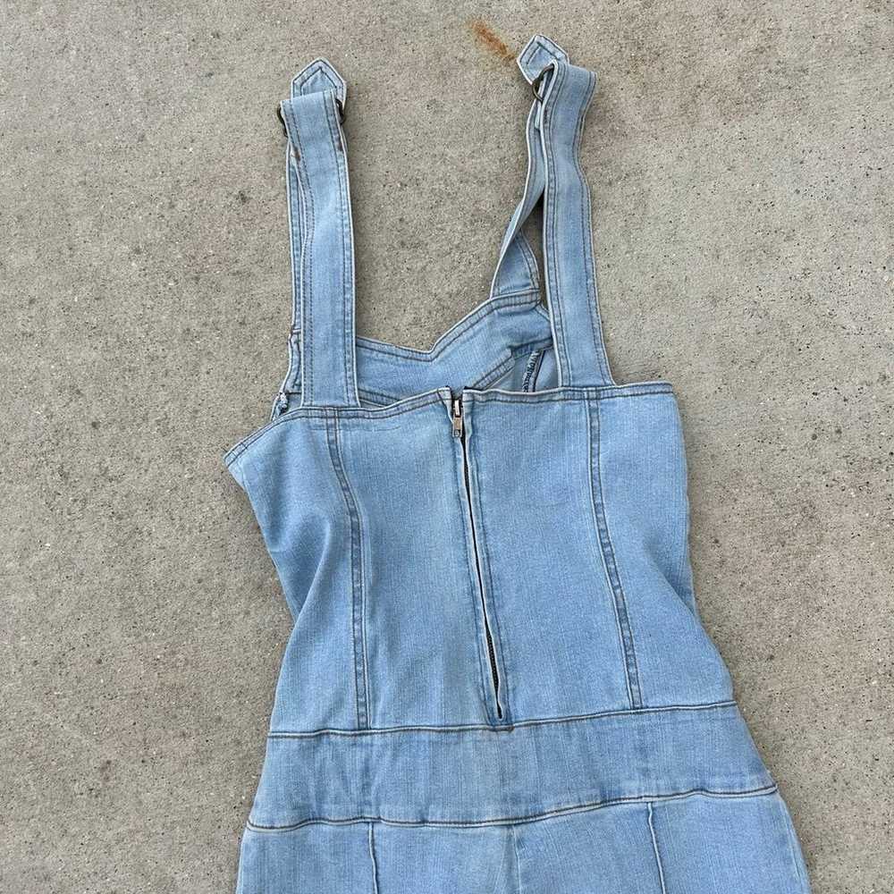 y2k hot kiss denim jumpsuit - image 8