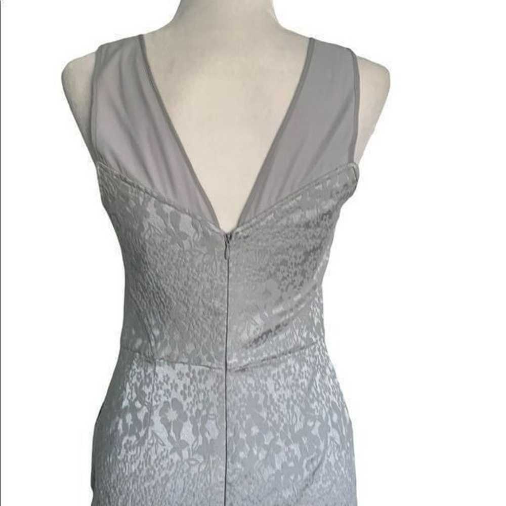 Walter Baker Silver Corset Top Mini Dress| Size M - image 7