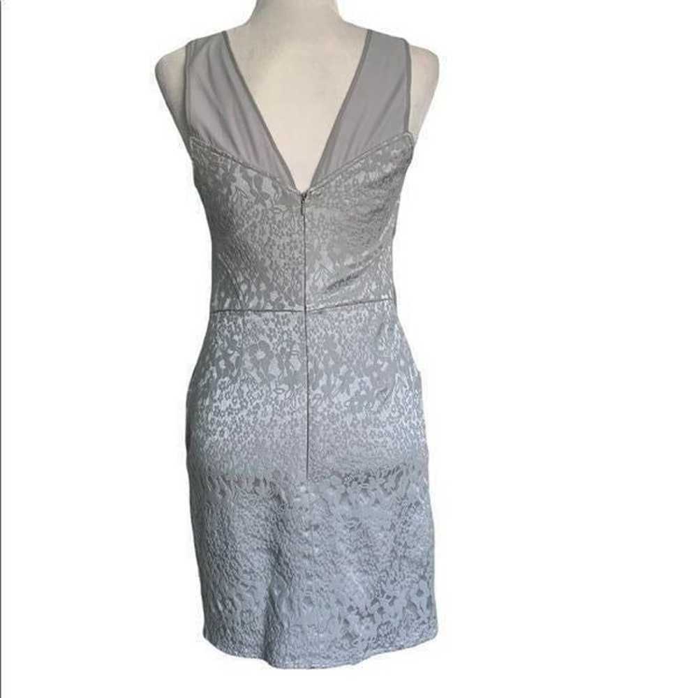 Walter Baker Silver Corset Top Mini Dress| Size M - image 8