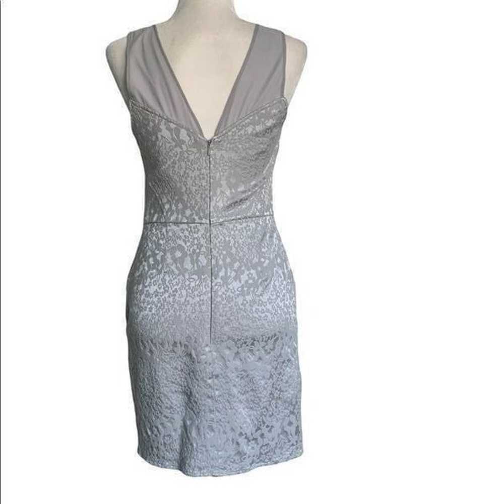 Walter Baker Silver Corset Top Mini Dress| Size M - image 9