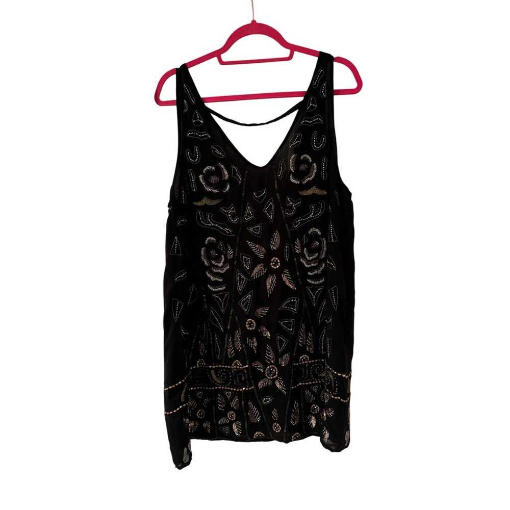 Free People Beaded Dress - Size L - image 1