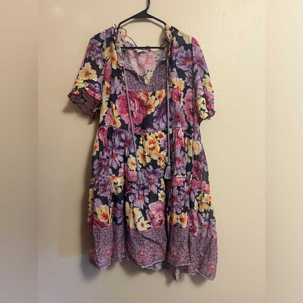 Sundance Fields of Beauty Dress Orchid Size Large - image 2