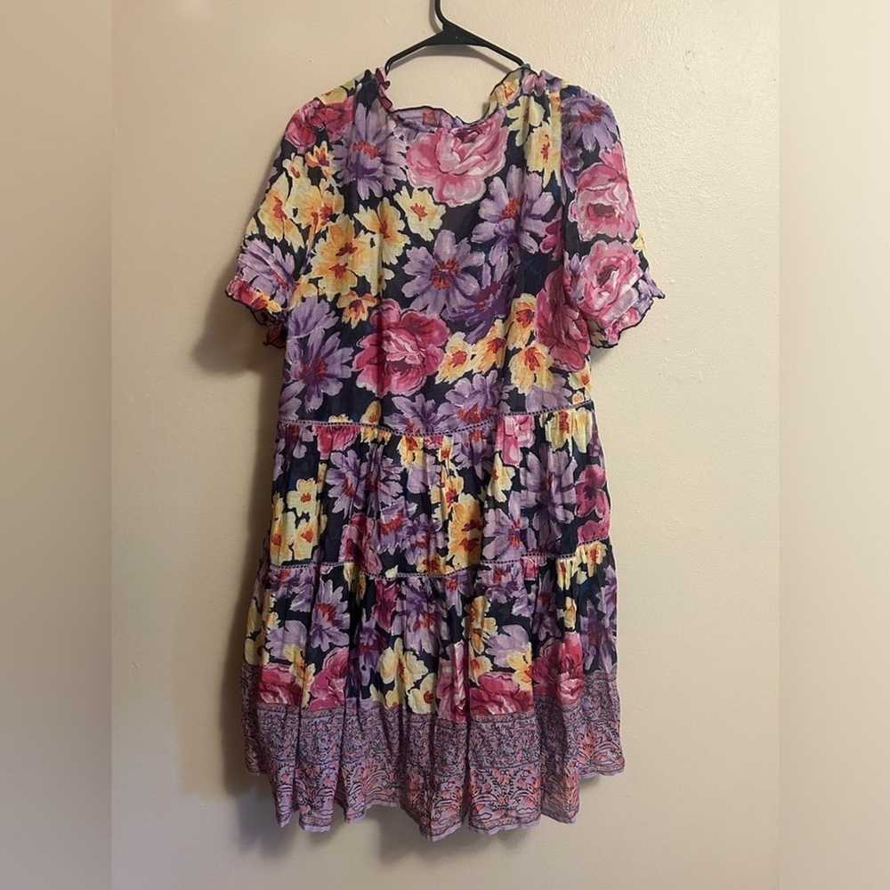 Sundance Fields of Beauty Dress Orchid Size Large - image 3