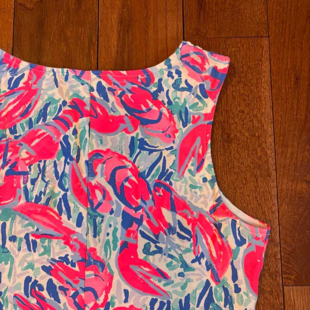 Womens Lilly Pulitzer Cosmic Coral Cracked Up Lob… - image 12