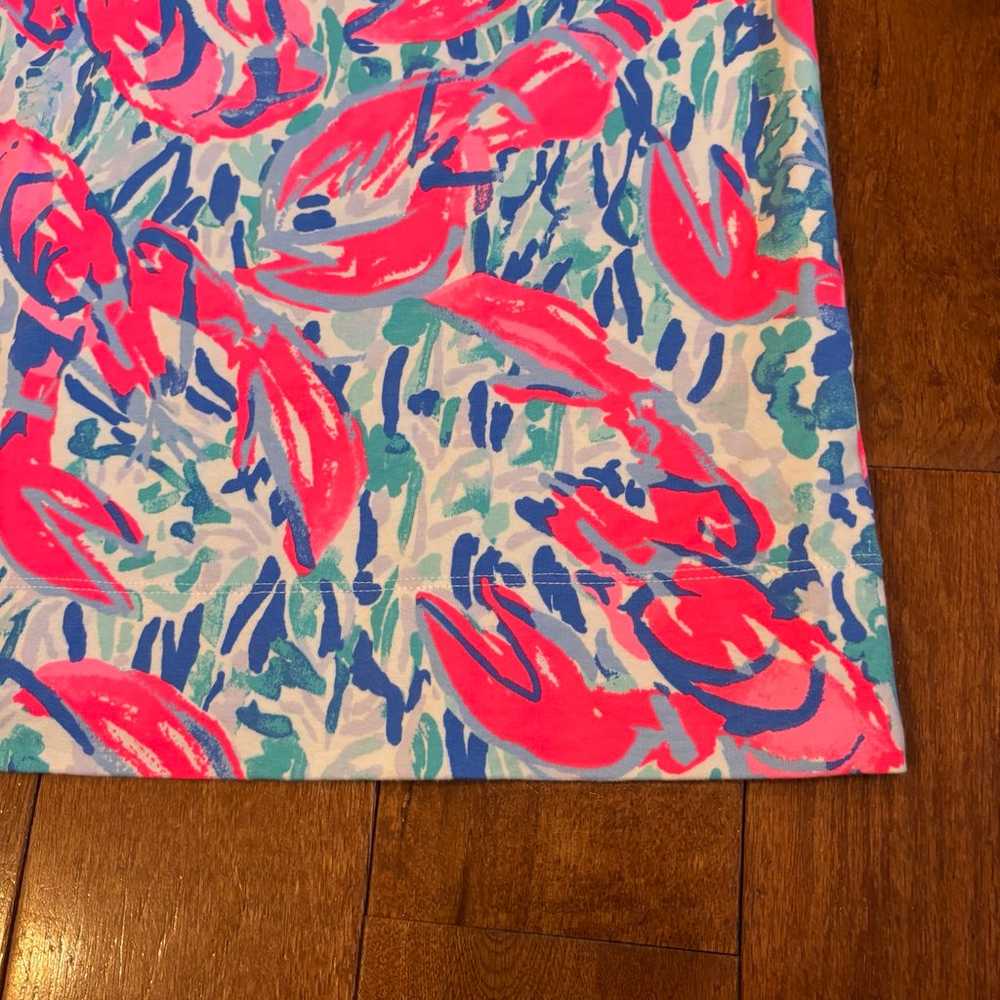 Womens Lilly Pulitzer Cosmic Coral Cracked Up Lob… - image 6