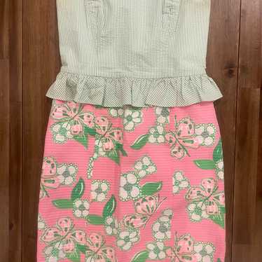 Lily Pulitzer Strapless Dress - image 1