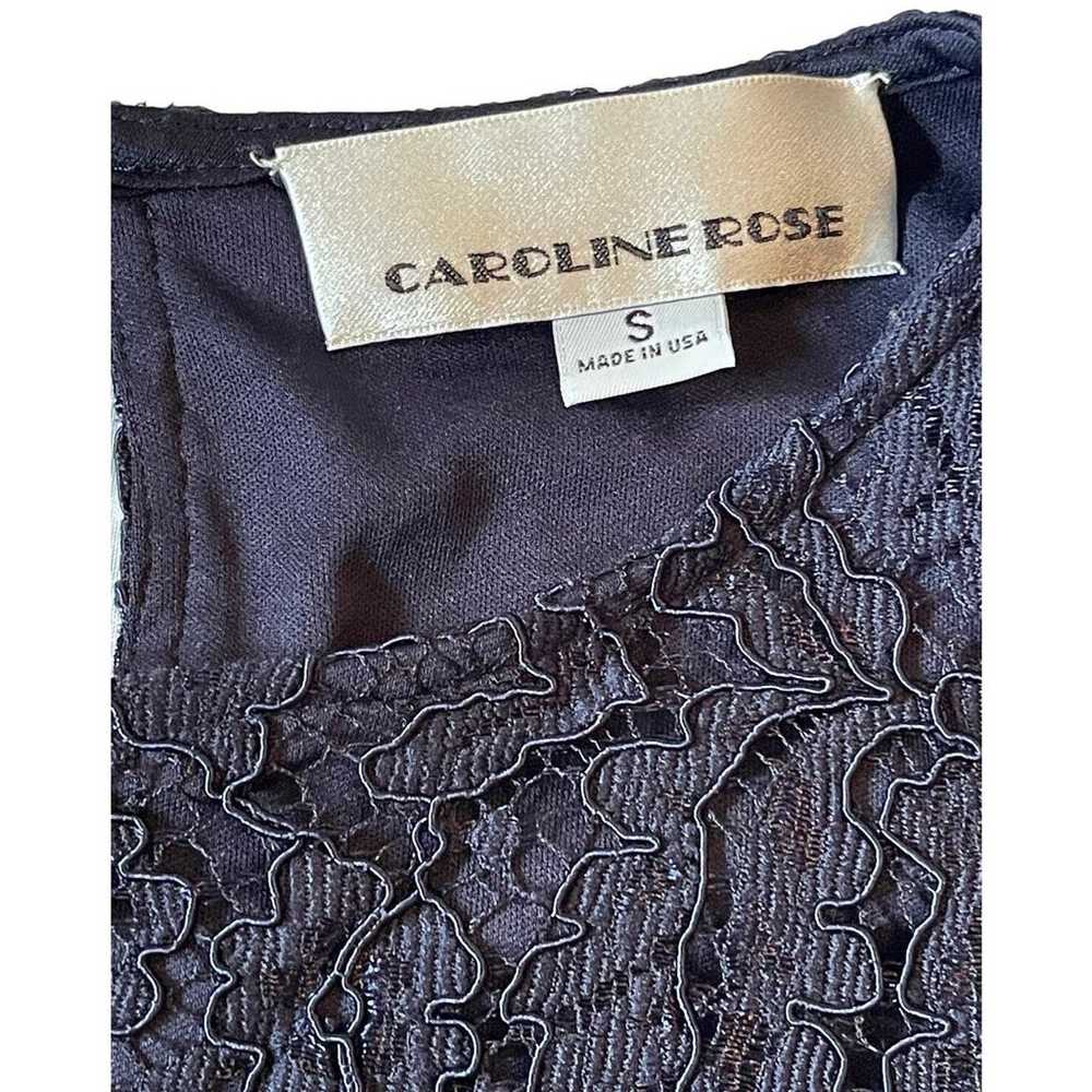 Caroline Rose Lace Round Neck 3/4 Sleeve Shift Dr… - image 2