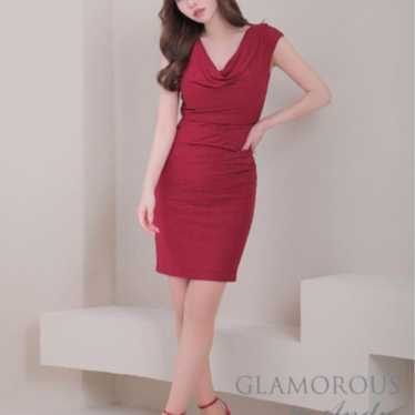 Andy Glamorous Dress Red Size S