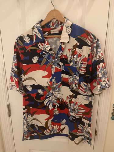 Moncler Moncler Floral Button Up