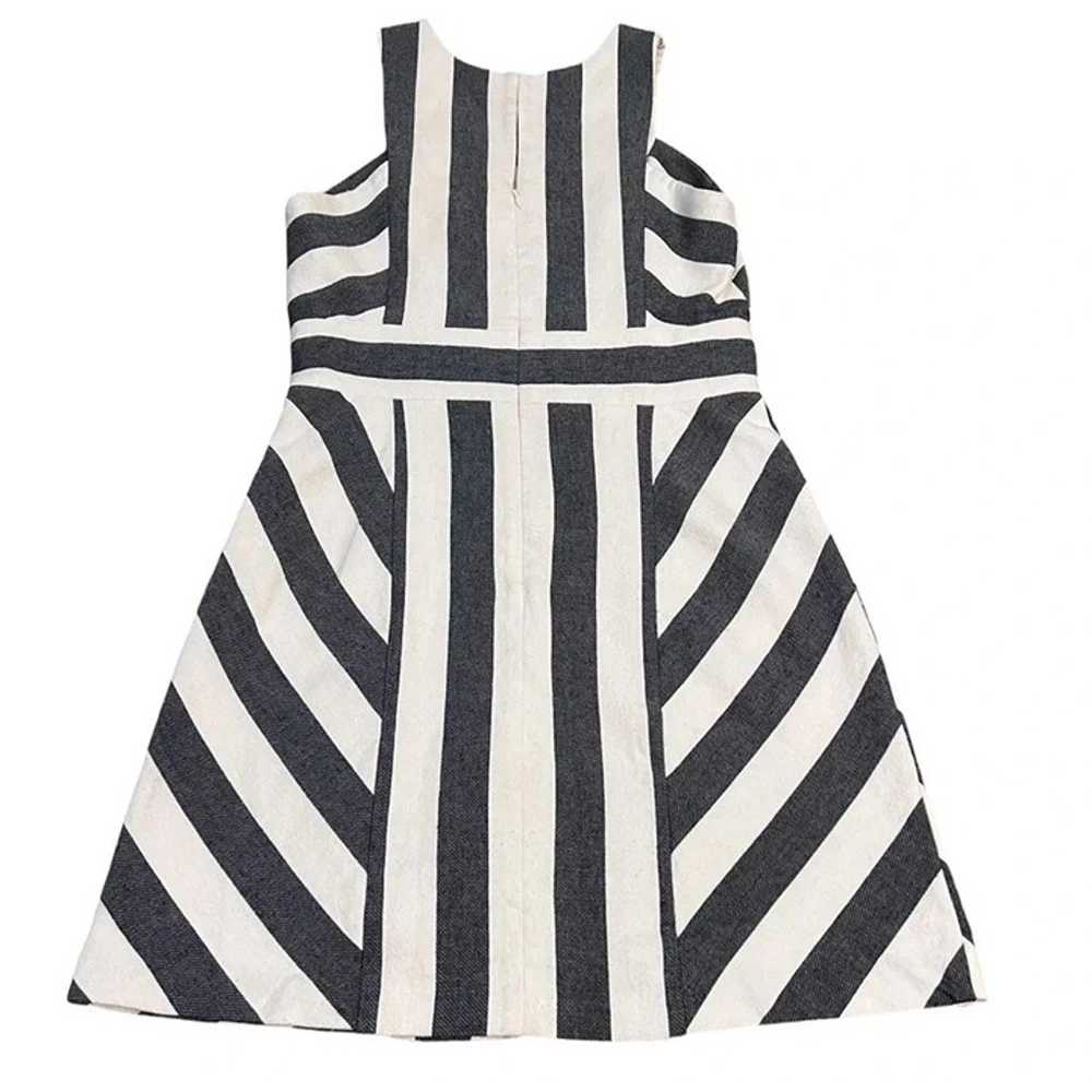 Milly Maya Striped Mini Dress Size 4 - image 3