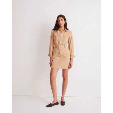 Madewell garment dye carpenter mini dress