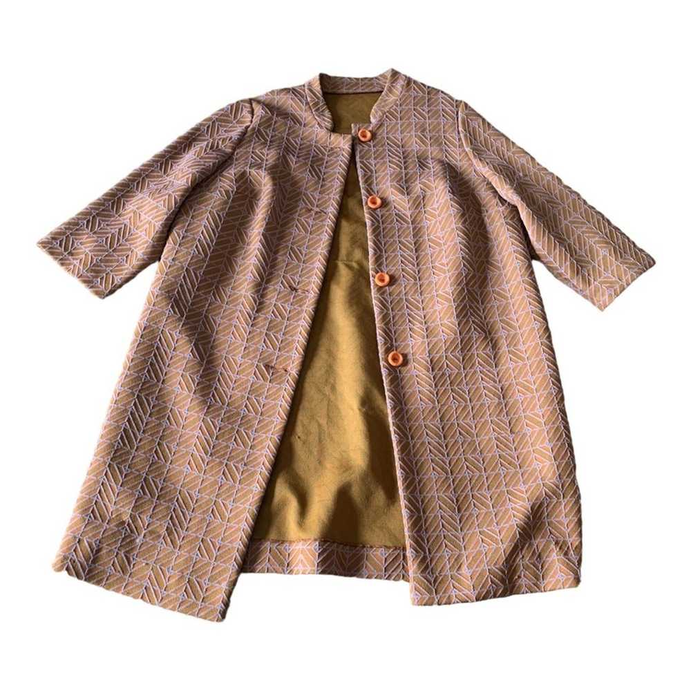 Vintage 70s womens medium large dress jacket and … - image 4