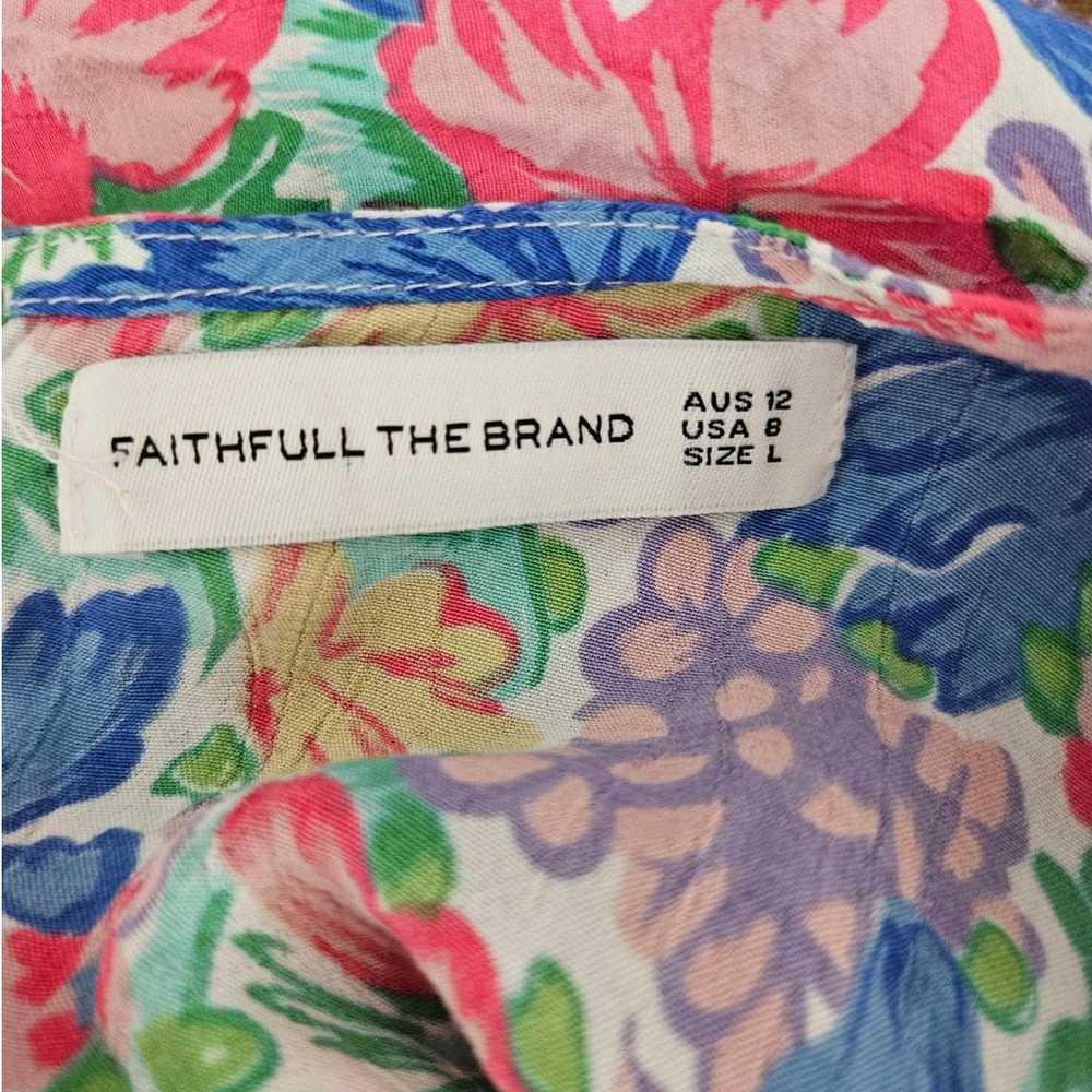 Faithful The Brand Sidonie Mini Dress Large/ sz 8… - image 6