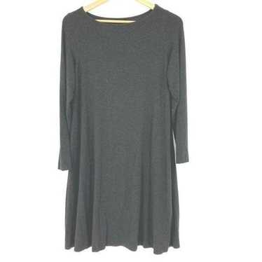 Eileen Fisher Dress Jersey Boat Neck