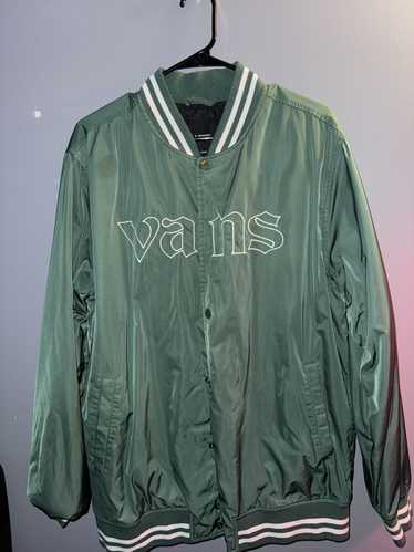 Vans × Varsity Jacket Vans Skull Varsity Jacket