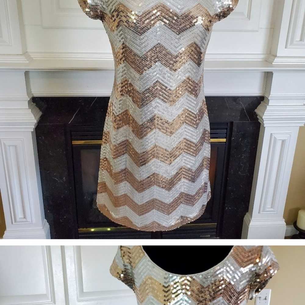 White House Black Market Sequin Dress - image 1